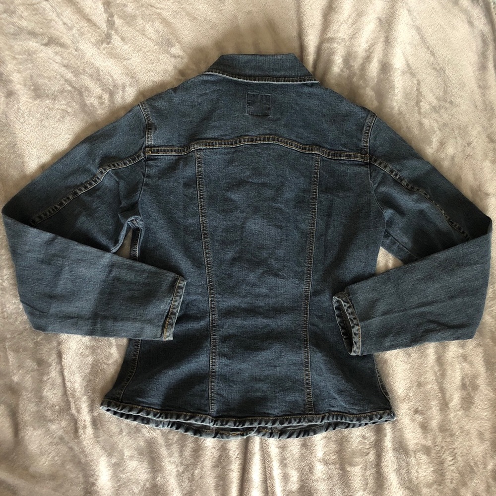 EUC Facconable Jean Jacket (XS) - Picture 6 of 6